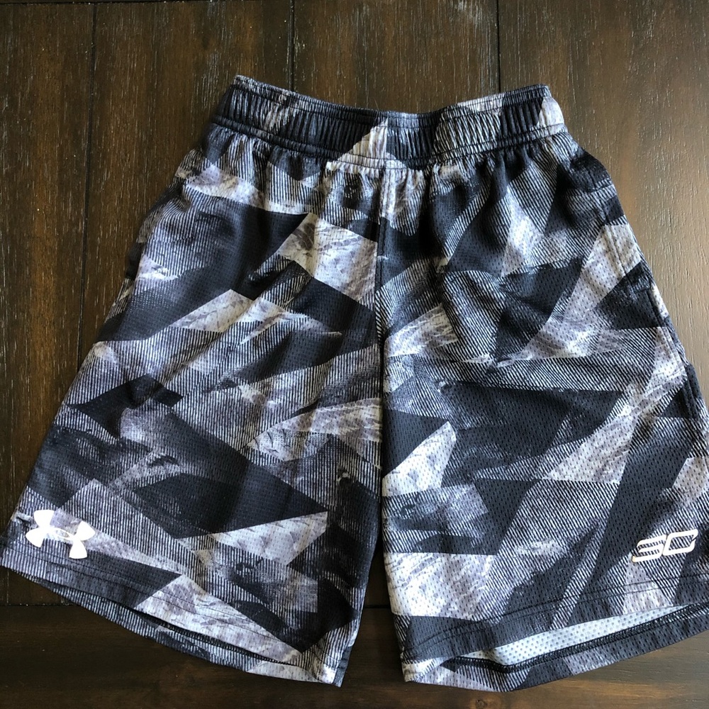Youth boys Stephen Curry shorts